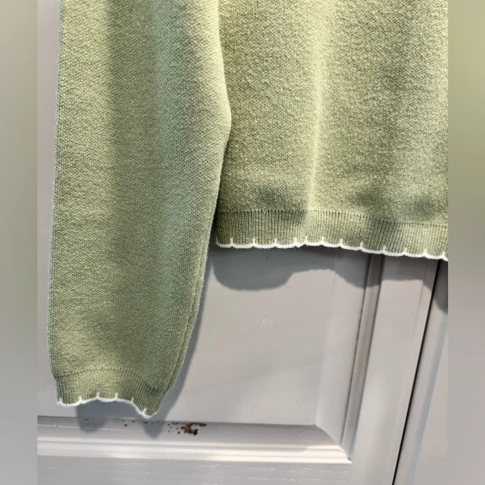 Willow & Wind Light Green Women's Cardigan - Picture 5 of 5